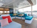 DREAM Lagoon 55 - aft deck seating and dining DREAM Lagoon 55 - aft deck seating and dining