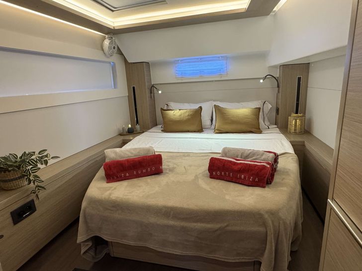 ELLA Lagoon 46 - master cabin ELLA Lagoon 46 - master cabin