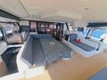 LE GRAND BOGAVANT Fountaine Pajot Aura 51 - aft dining area LE GRAND BOGAVANT Fountaine Pajot Aura 51 - aft dining area