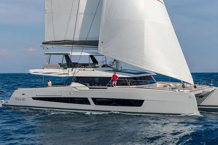 Charter Yacht SOL MADININA - Fountaine Pajot Thira 80 - 5 Cabins - Athens - Mykonos - Paros - Cyclades - Greece