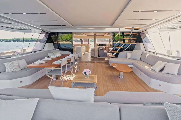 Charter Yacht SOL MADININA - Fountaine Pajot Thira 80 - 5 Cabins - Athens - Mykonos - Paros - Cyclades - Greece