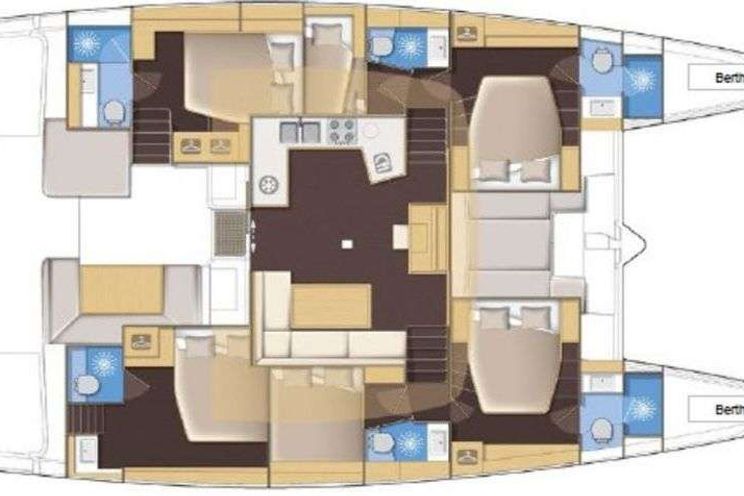 Layout for BARON Lagoon 52 - layout