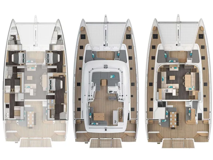SOFIA Lagoon 60 - layout SOFIA Lagoon 60 - layout