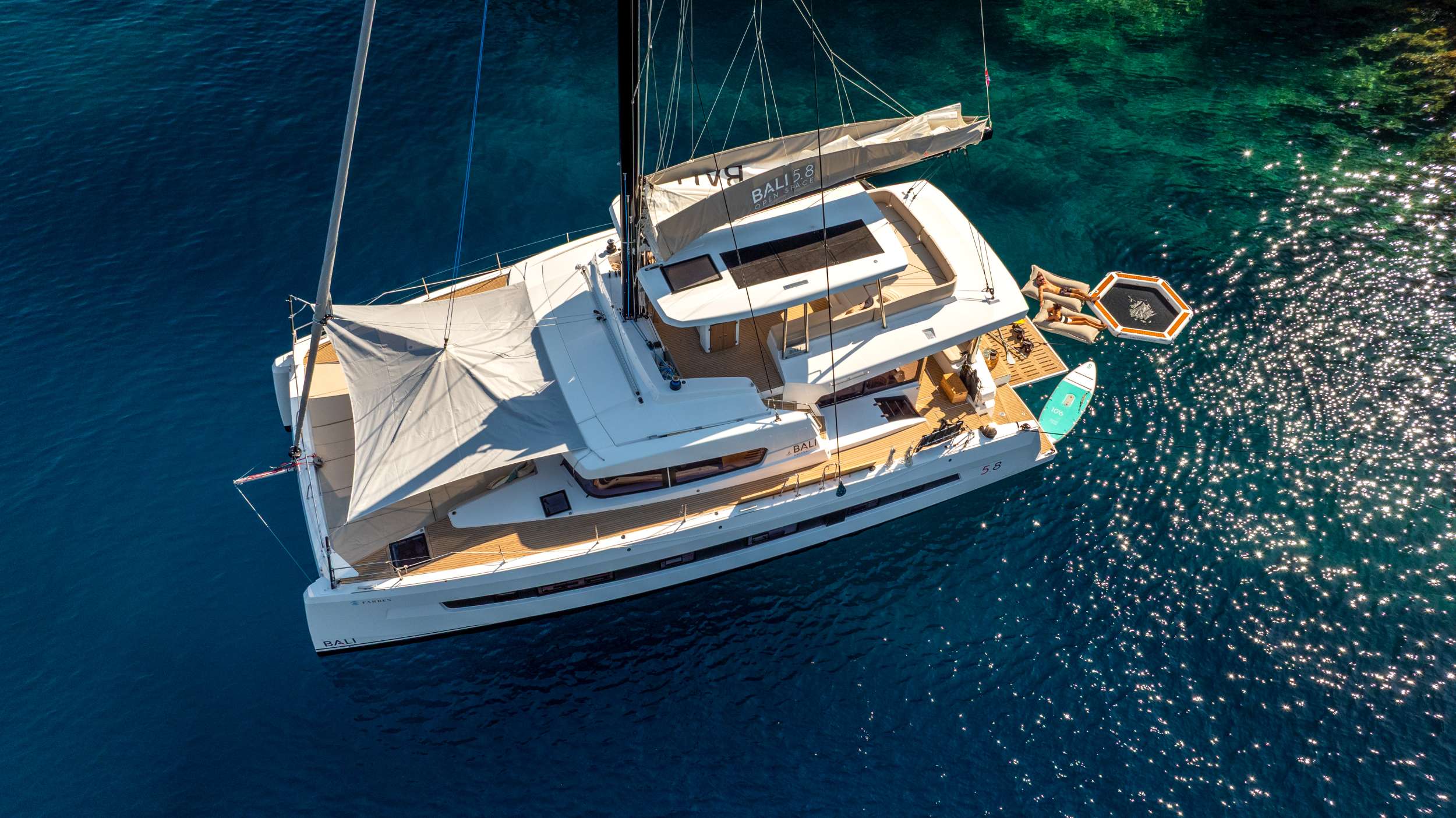 Charter Yacht FARBEN - Bali 5.8 - 4 Cabins - Trogir - Split - Dubrovnik - Hvar - Croatia