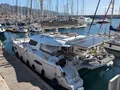 MAHANA Fountaine Pajot Helia 44 - docked aft shot MAHANA Fountaine Pajot Helia 44 - docked aft shot