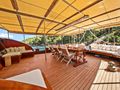 ELEGANZA Custom Gulet 27m - alfresco dining area ELEGANZA Custom Gulet 27m - alfresco dining area