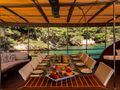 ELEGANZA Custom Gulet 27m - alfresco dining set up ELEGANZA Custom Gulet 27m - alfresco dining set up