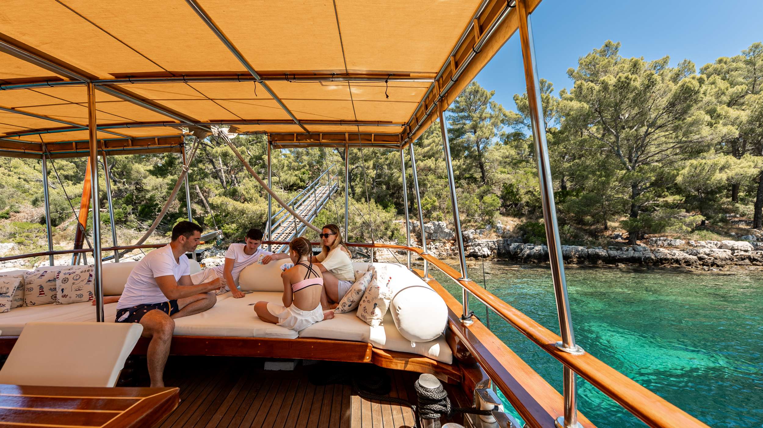 Charter Yacht ELEGANZA - Custom Gulet 27m - 5 Cabins - Split - Dubrovnik - Hvar - Croatia