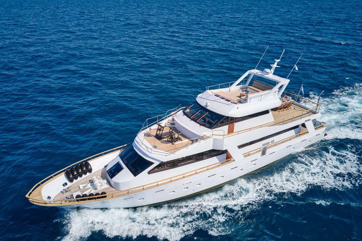 Charter Yacht WIDE LIBERTY - Torgem 28m - 5 cabins - Athens - Mykonos - Paros - Cyclades - Greece