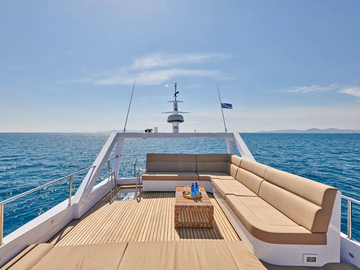 WIDE LIBERTY Torgem 28m - sun deck lounge WIDE LIBERTY Torgem 28m - sun deck lounge