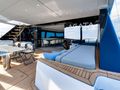 AGATA BLU Sunreef 70 - aft deck lounge and dining area AGATA BLU Sunreef 70 - aft deck lounge and dining area