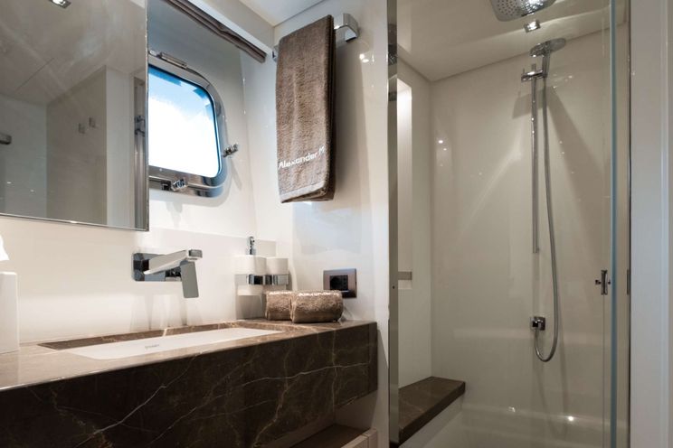 Charter Yacht ALEXANDER M - Sanlorenzo SL78 - 4 Cabins - Olbia - Porto Cervo - La Maddalena - Sardinia - Italy