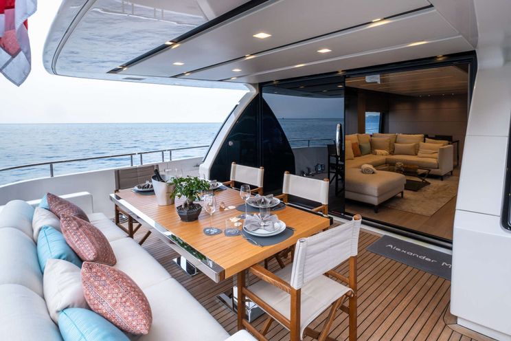 Charter Yacht ALEXANDER M - Sanlorenzo SL78 - 4 Cabins - Olbia - Porto Cervo - La Maddalena - Sardinia - Italy