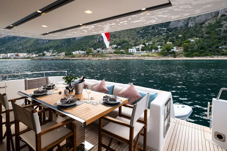 Charter Yacht ALEXANDER M - Sanlorenzo SL78 - 4 Cabins - Olbia - Porto Cervo - La Maddalena - Sardinia - Italy