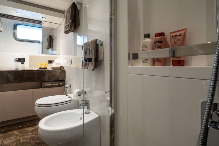 Charter Yacht ALEXANDER M - Sanlorenzo SL78 - 4 Cabins - Olbia - Porto Cervo - La Maddalena - Sardinia - Italy