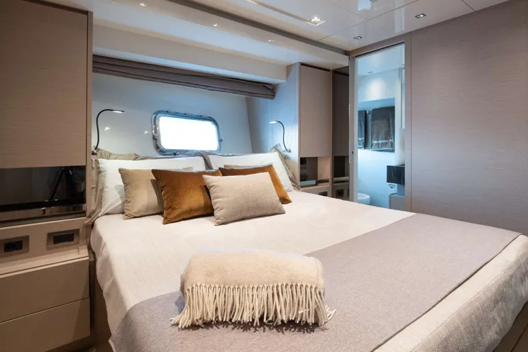 Charter Yacht ALEXANDER M - Sanlorenzo SL78 - 4 Cabins - Olbia - Porto Cervo - La Maddalena - Sardinia - Italy