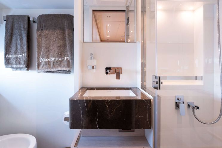 Charter Yacht ALEXANDER M - Sanlorenzo SL78 - 4 Cabins - Olbia - Porto Cervo - La Maddalena - Sardinia - Italy