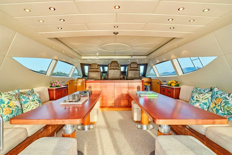 Charter Yacht WET PANTHER - Mangusta 105 - 4 Cabins - Athens - Mykonos - Paros - Cyclades - Aegean - Greece