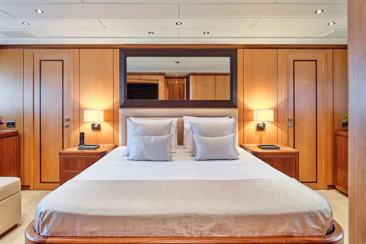 Charter Yacht WET PANTHER - Mangusta 105 - 4 Cabins - Athens - Mykonos - Paros - Cyclades - Aegean - Greece