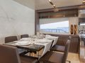 WHY NOT Dominator 78 - indoor dining area WHY NOT Dominator 78 - indoor dining area