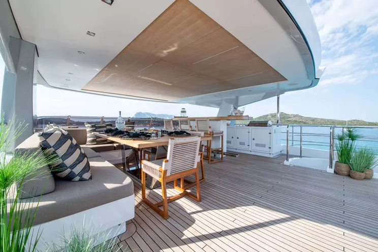 Charter Yacht SABAI - Cantiere Delle Marche Nauta Air 110 - 5 Cabins - Naples - Capri - Positano - Amalfi Coast - Italy