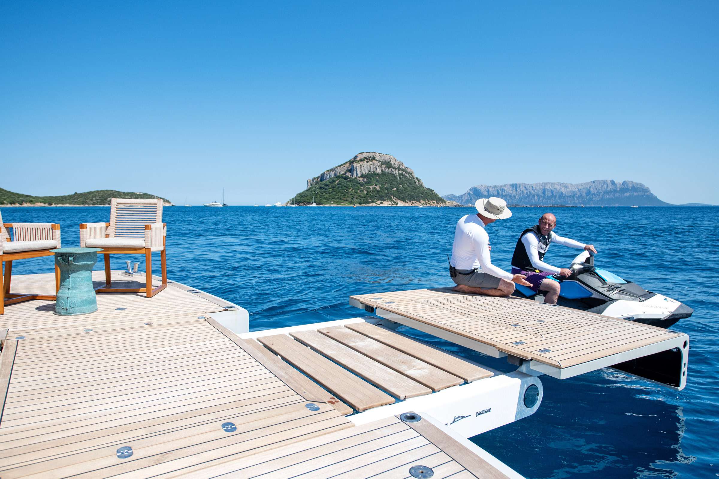 SABAI Cantiere Delle Marche Nauta Air 110 - swim platform