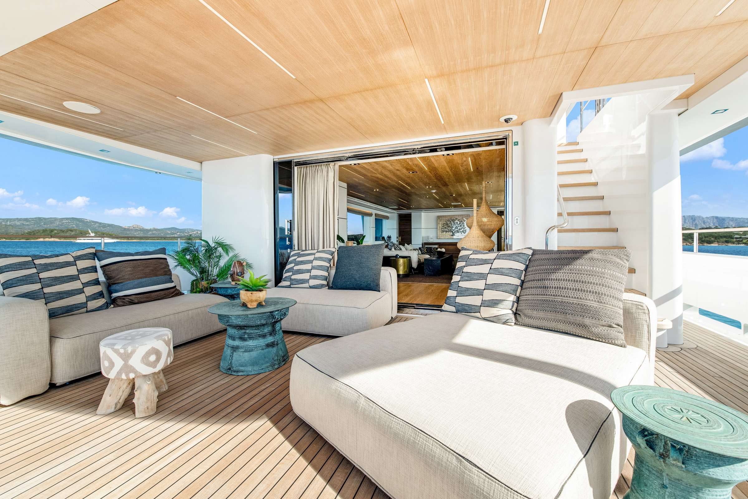 SABAI Cantiere Delle Marche Nauta Air 110 - main aft deck