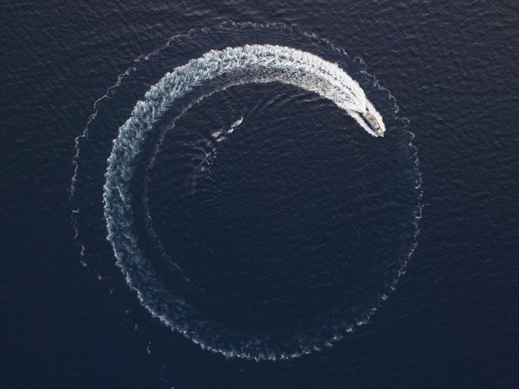 ANDROMEDA Posillipo Technema 80 - drone shot ANDROMEDA Posillipo Technema 80 - drone shot