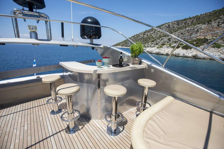 Charter Yacht ANDROMEDA - Posillipo Technema 80 - 4 Cabins - Athens - Mykonos - Paros - Cyclades - Aegean - Greece