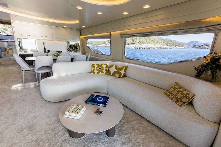 Charter Yacht ANDROMEDA - Posillipo Technema 80 - 4 Cabins - Athens - Mykonos - Paros - Cyclades - Aegean - Greece