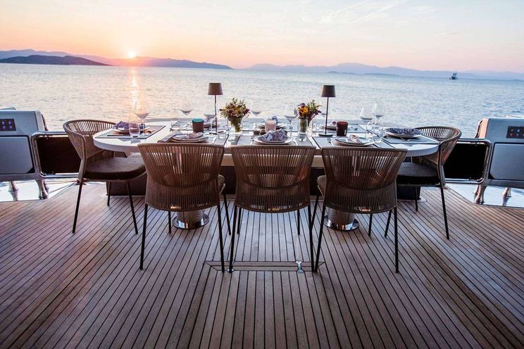 Charter Yacht ANDROMEDA - Posillipo Technema 80 - 4 Cabins - Athens - Mykonos - Paros - Cyclades - Aegean - Greece