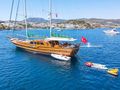 LADY CHRISTA Bodrum Shipyard 36m - anchored LADY CHRISTA Bodrum Shipyard 36m - anchored