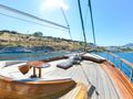 LADY CHRISTA Bodrum Shipyard 36m - foredeck LADY CHRISTA Bodrum Shipyard 36m - foredeck