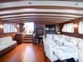 LADY CHRISTA Bodrum Shipyard 36m - saloon and dining area LADY CHRISTA Bodrum Shipyard 36m - saloon and dining area