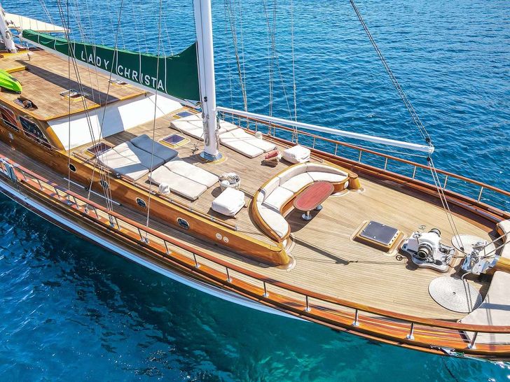 LADY CHRISTA Bodrum Shipyard 36m - upper deck LADY CHRISTA Bodrum Shipyard 36m - upper deck