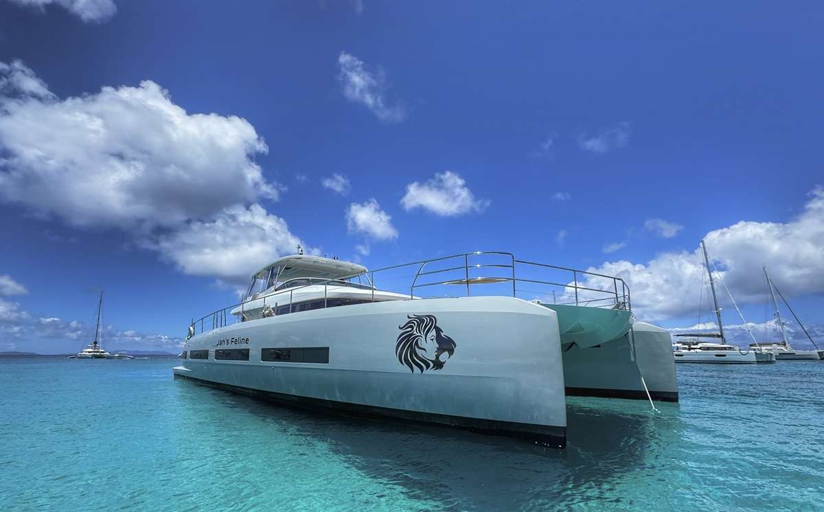 Charter Yacht JANS FELINE - Lagoon Seventy 8 - 4 Cabins - Tortola - Anegada - Virgin Gorda - BVI - Caribbean