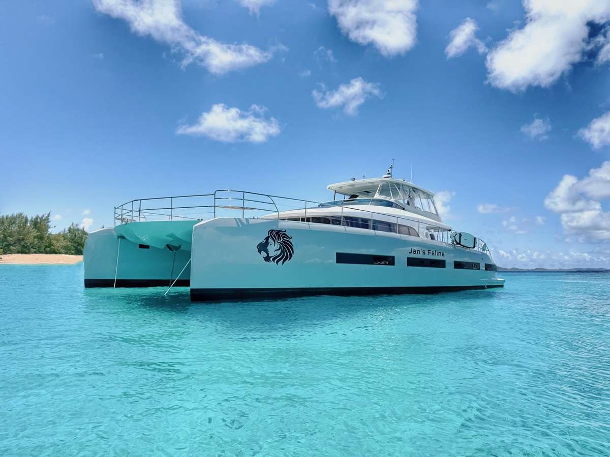 Charter Yacht JANS FELINE - Lagoon Seventy 8 - 4 Cabins - Tortola - Anegada - Virgin Gorda - BVI - Caribbean