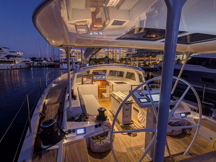 CIRRUS Sailing Yacht 68ft - upper deck CIRRUS Sailing Yacht 68ft - upper deck