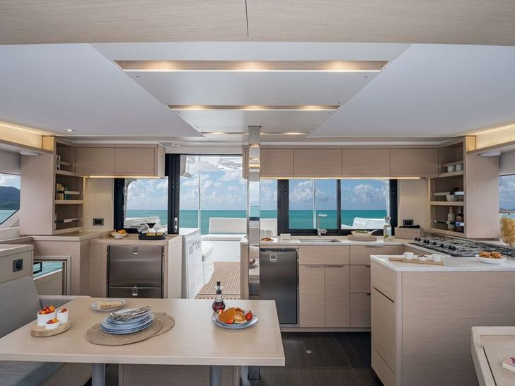 ZALINA Lagoon 46 - galley ZALINA Lagoon 46 - galley