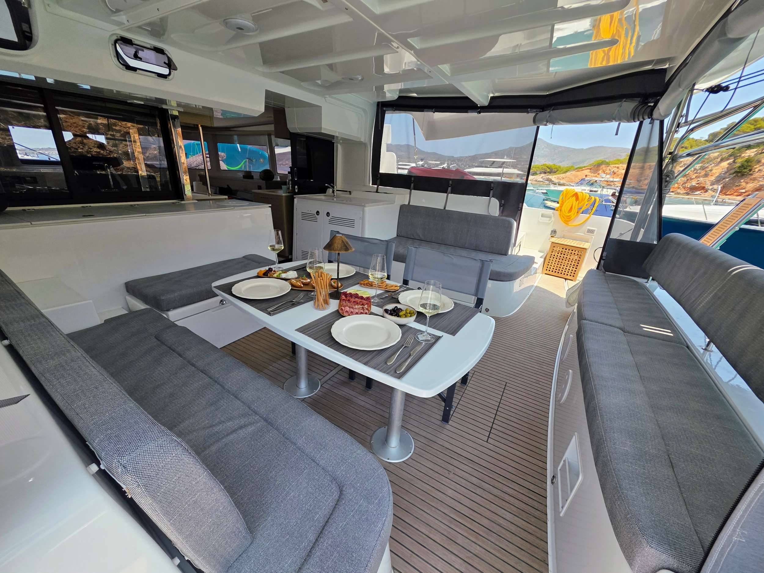 Charter Yacht ZALINA - Lagoon 46 - 3 Cabins - Athens - Mykonos - Paros - Cyclades - Greece