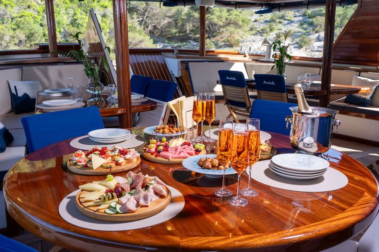 Charter Yacht MENDULA - Custom Sailing Yacht 41m - 13 Cabins - Omis - Split - Dubrovnik - Hvar - Croatia