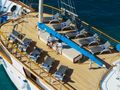 MENDULA Custom Sailing Yacht 41m - sundeck sunbathing area MENDULA Custom Sailing Yacht 41m - sundeck sunbathing area