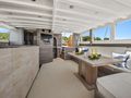 ANDEO Custom 27m - saloon lounge and dining area ANDEO Custom 27m - saloon lounge and dining area