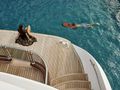 ANIMA MARIS Custom Motor Sailer 49m - swim platform ANIMA MARIS Custom Motor Sailer 49m - swim platform