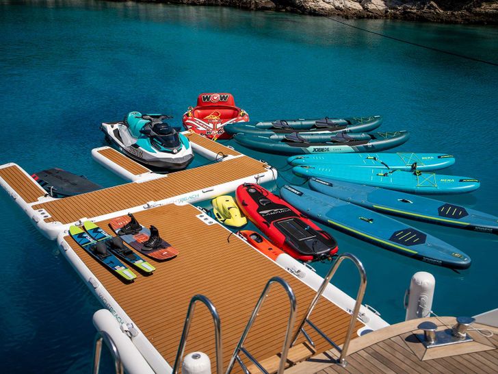 ANIMA MARIS Custom Motor Sailer 49m - water toys ANIMA MARIS Custom Motor Sailer 49m - water toys