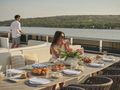ANIMA MARIS Custom Motor Sailer 49m - alfresco dining area ANIMA MARIS Custom Motor Sailer 49m - alfresco dining area