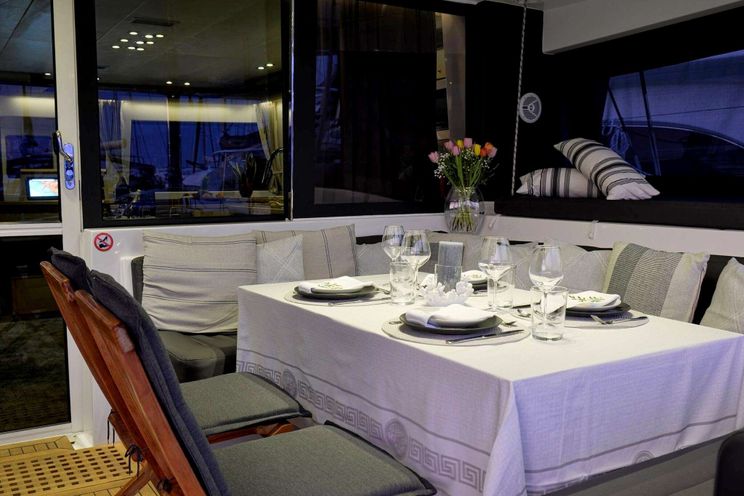 Charter Yacht AURA - Lagoon 560 - 5 Cabins - Alimos - Athens - Mykonos - Santorini - Greece