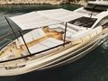 MYNE Azimut S8 - bow lounge and bronzing area MYNE Azimut S8 - bow lounge and bronzing area