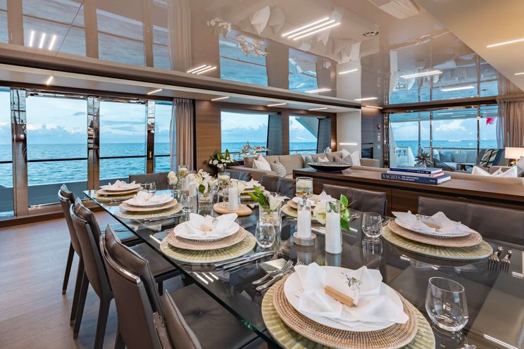 Charter Yacht EROS - Ferretti Custom Line Navetta 37 - 5 Cabins - Nassau - Exumas - Bahamas