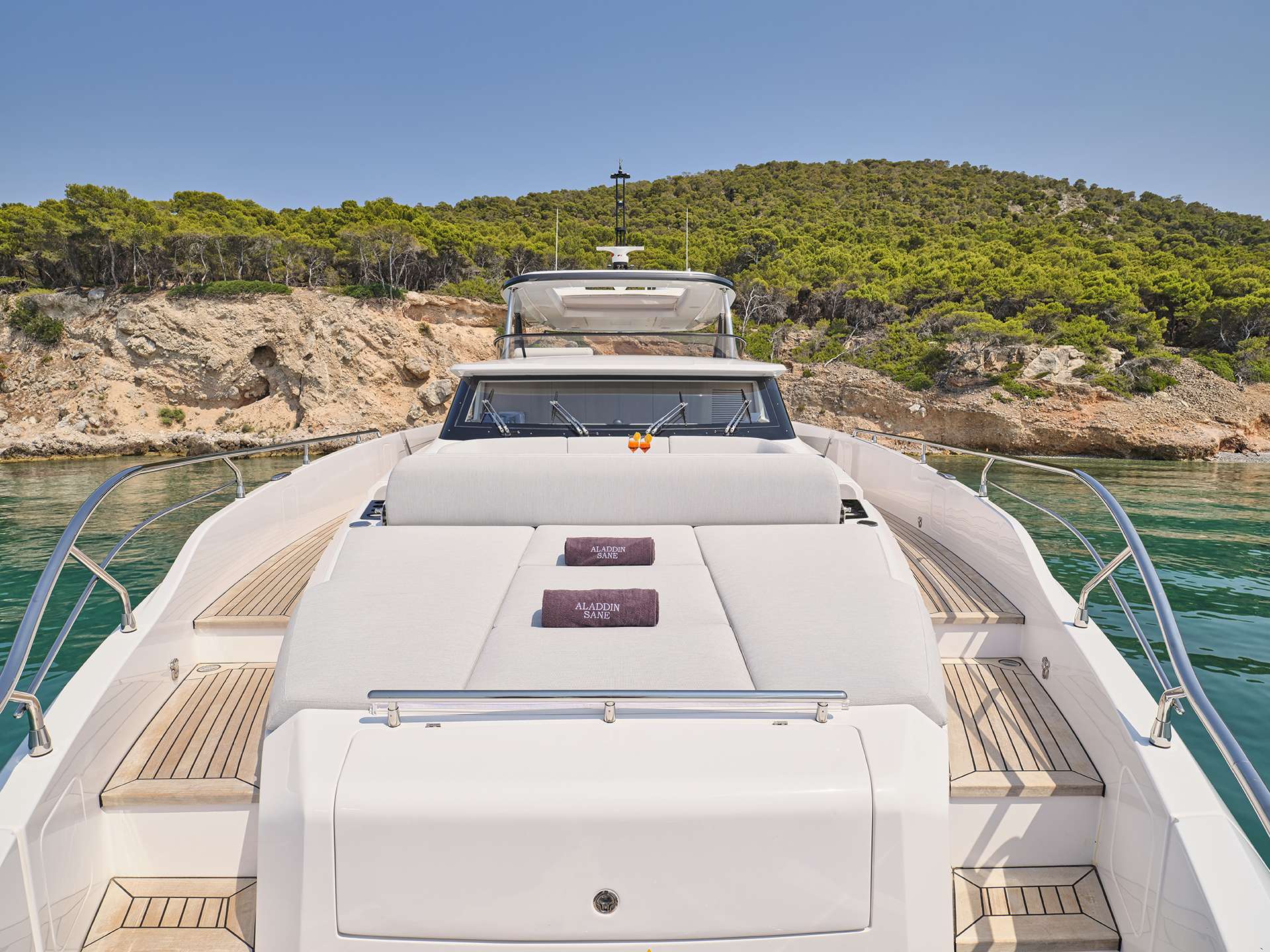 Charter Yacht ALADDIN SANE - Azimut Grande 26m - 5 Cabins - Athens - Mykonos - Paros - Cyclades - Greece